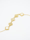 Blanc Clover Bracelet