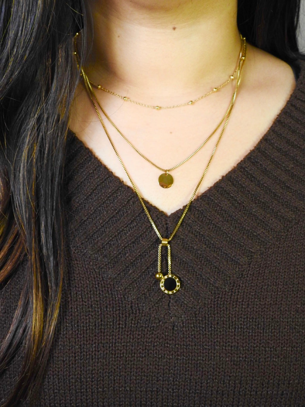 Midnight Layered Necklace