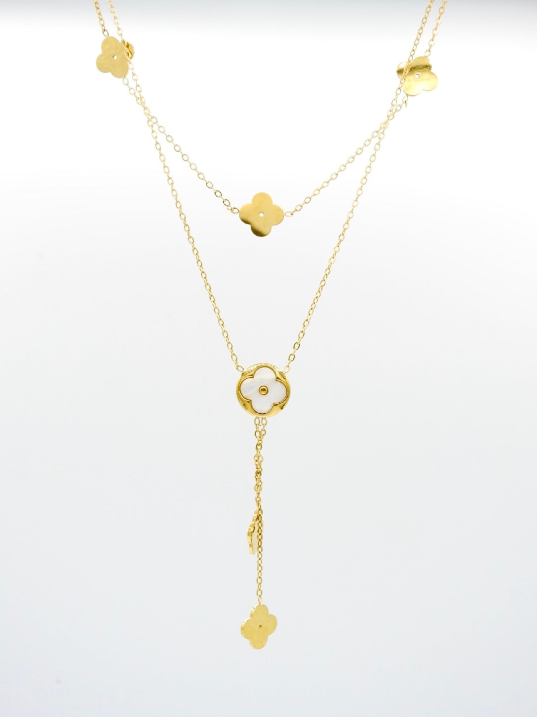 Floral Cascade Necklace