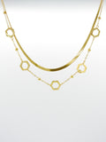 Golden Axis Necklace