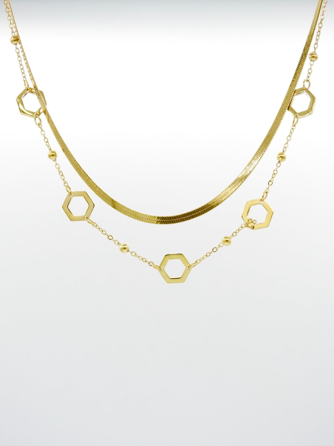 Golden Axis Necklace