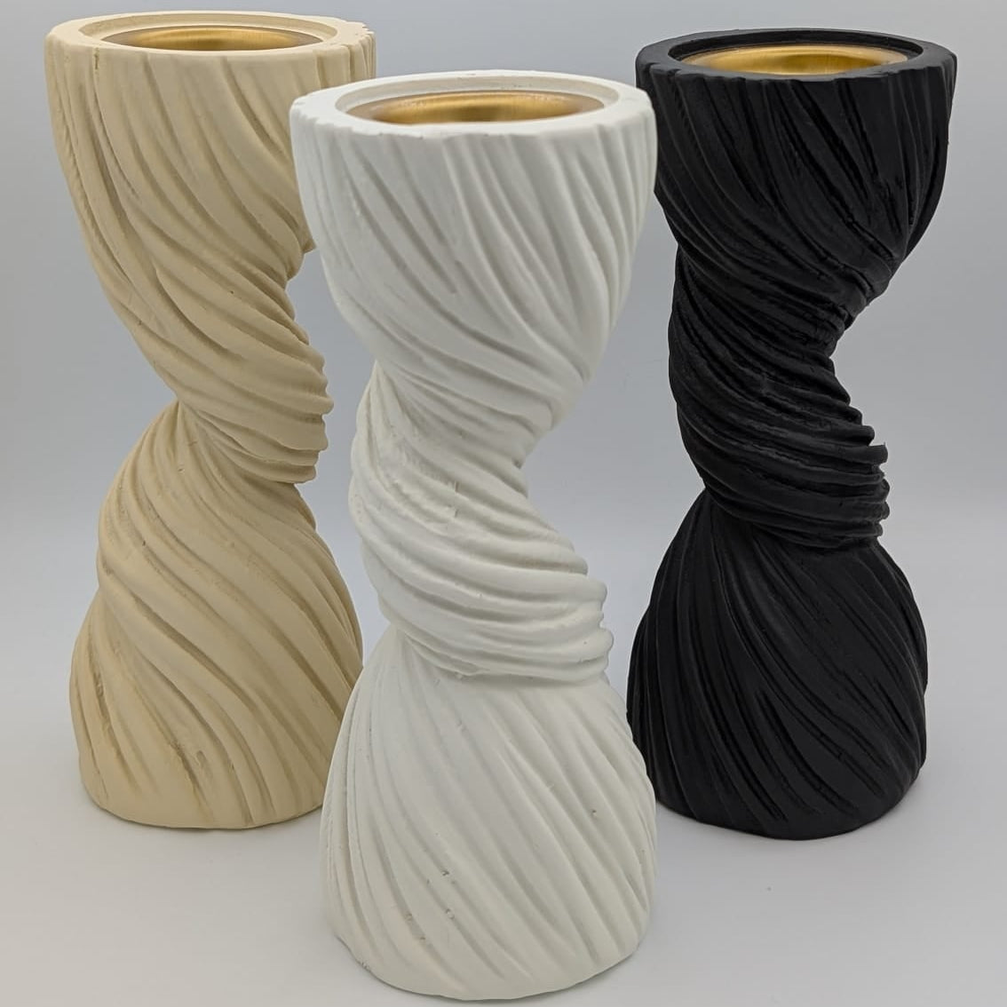 Sculpted Twist Charcoal Oud & Bukhoor Burner