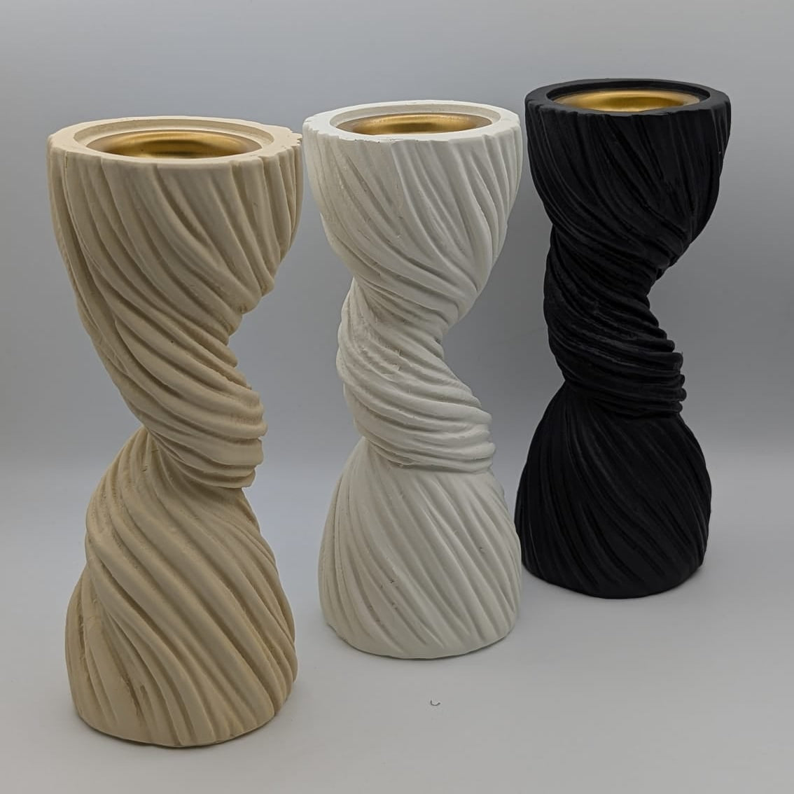 Sculpted Twist Charcoal Oud & Bukhoor Burner