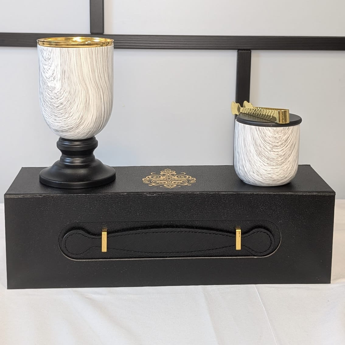 Royal Ash Charcoal Oud & Bukhoor Burner Gift Set