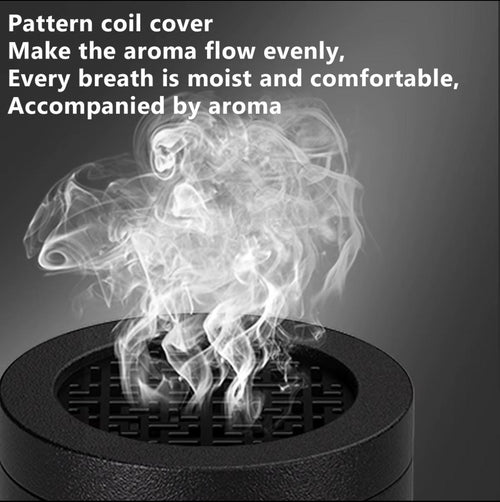 2-in-1 Portable Rechargeable Oud & Bakhoor Burner – Charcoal & Charcoal-Free (BK-108)